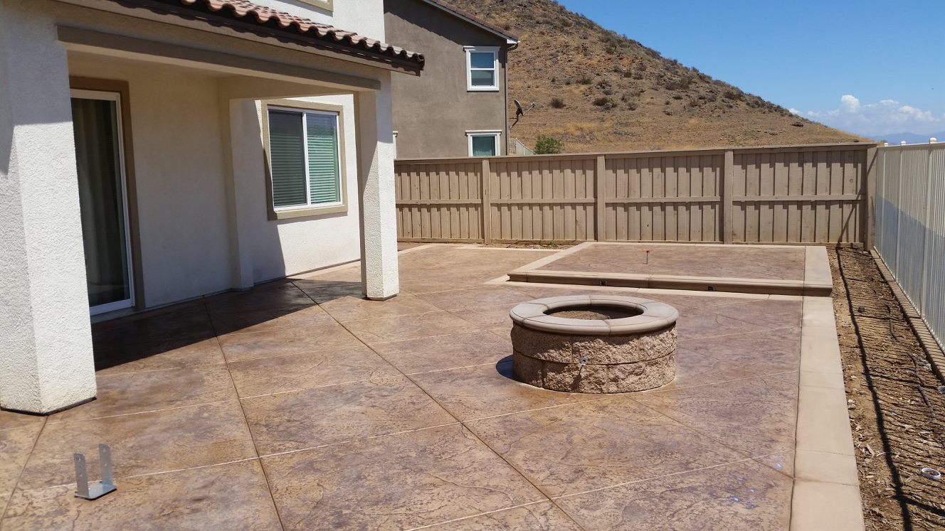 Stamped concrete contractor